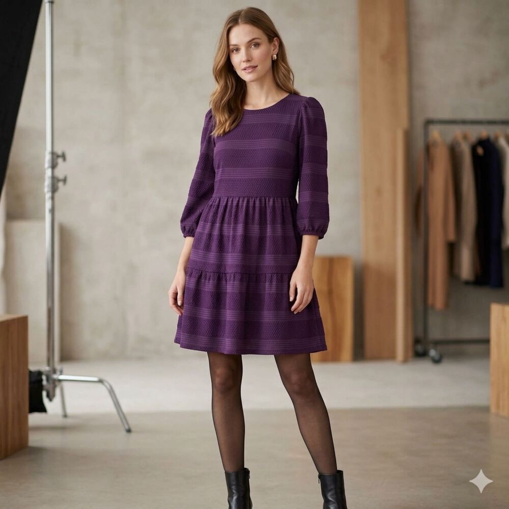 Jessica Howard Tiered Midi Dress